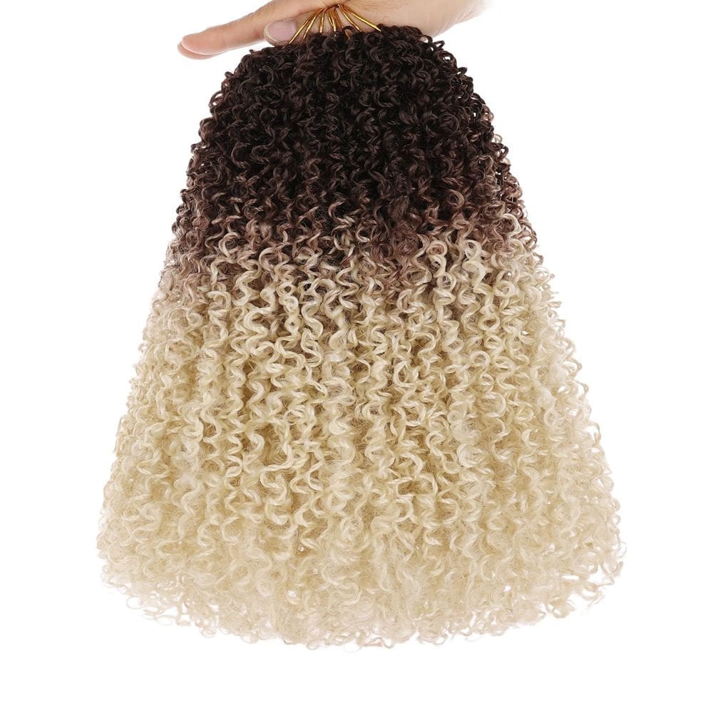 Crochet Hair COOKOO Yanky Twist, 8 polegadas, 8 pacotes para mulheres