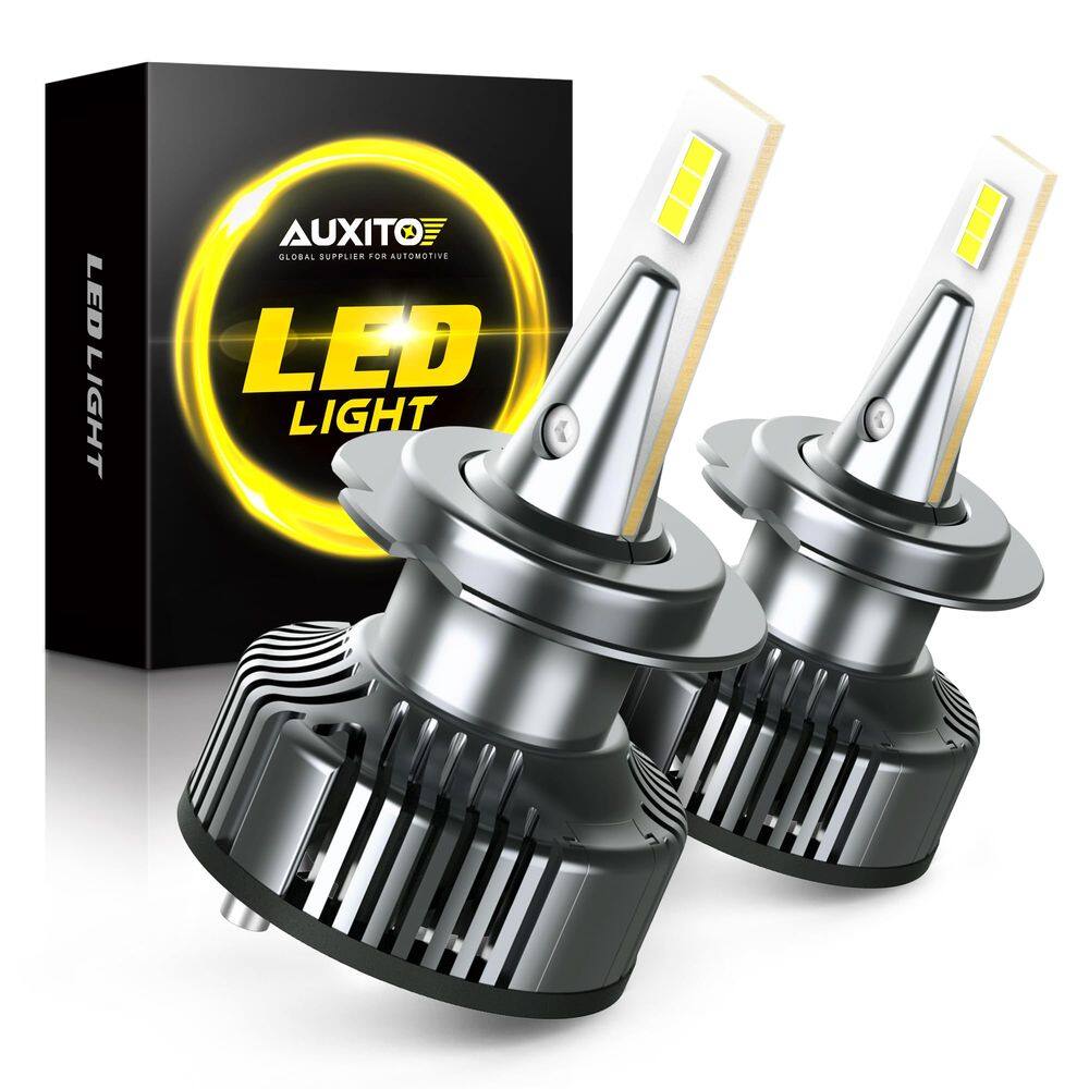 Pacote com 2 lâmpadas LED AUXITO H7 2025 6000K Cool White CSP