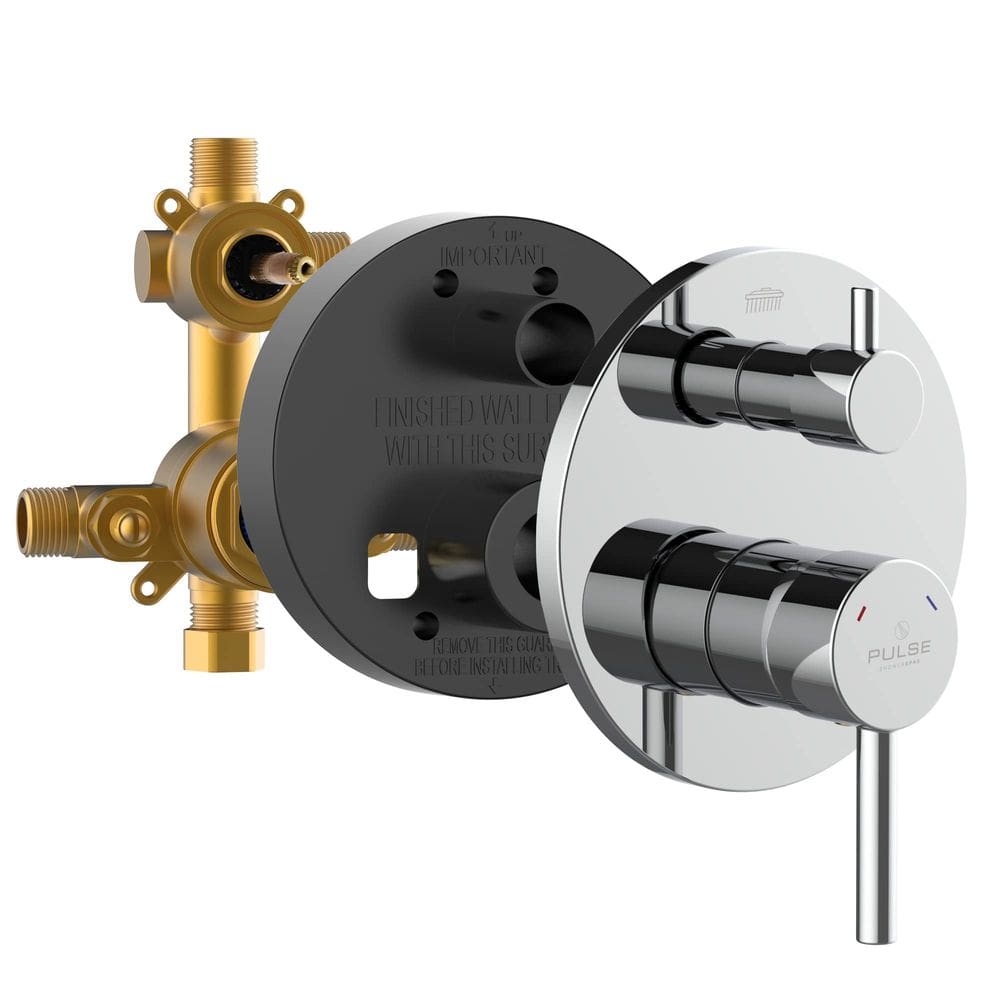 Válvula de equilíbrio de pressão Tru-Temp ShowerSpas PULSE 3005-RIVD-CH