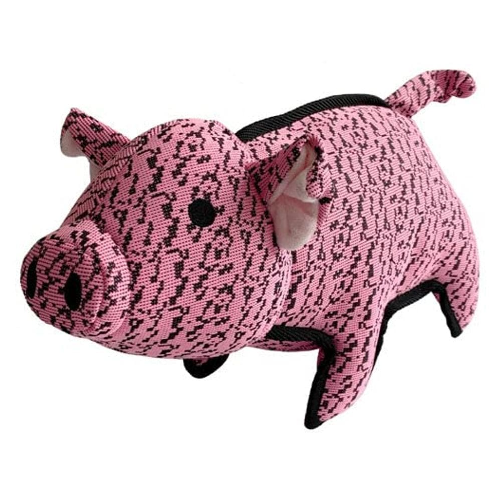 Brinquedo de pelúcia Pet Lou Farmhouse Pig para cães com 28 cm de comprimento