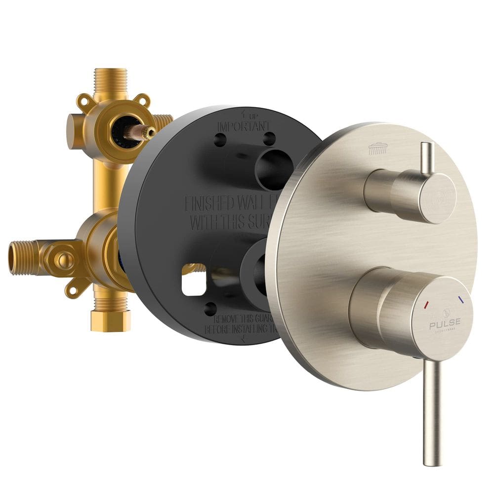 Válvula de equilíbrio de pressão ShowerSpas PULSE 3005-RIVD-BN Tru-Temp