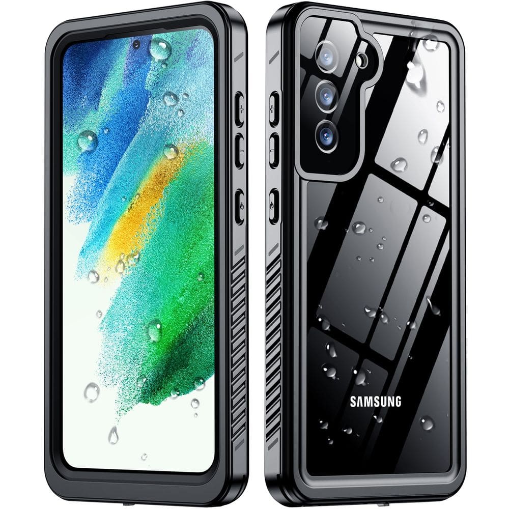 Capa de telefone SPIDERCASE impermeável com protetor de tela para Samsung Galaxy S21 FE 5G