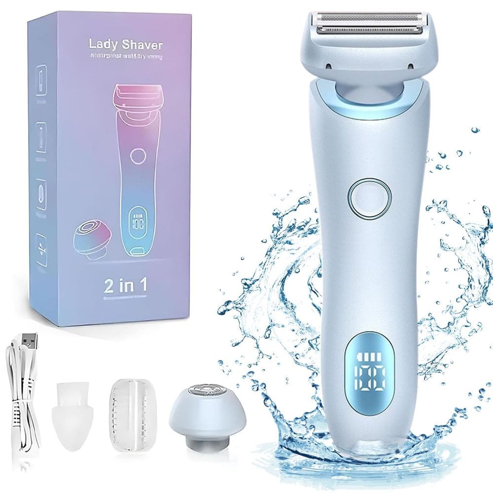 Barbeador elétrico para mulheres The Glide Pro 3.0 Wet & Dry Blue