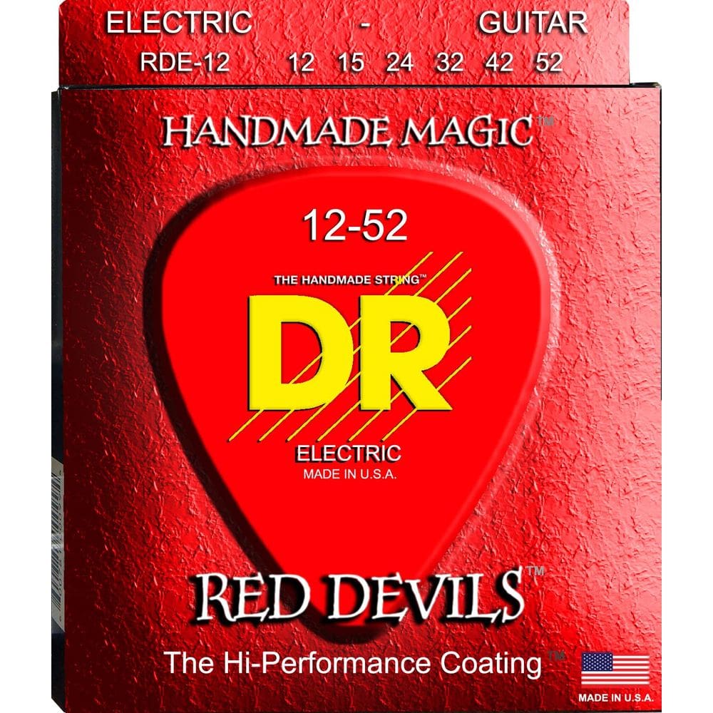 Cordas de guitarra elétrica DR Strings Red Devils Extra-Life