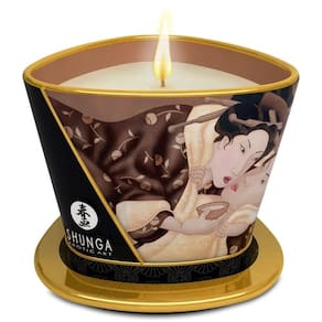 Vela de massagem Shunga Chocolate intoxicante 170 ml 100% natural