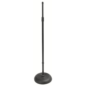 Suporte de microfone no palco MS7201QTR Quarter Turn Round Base