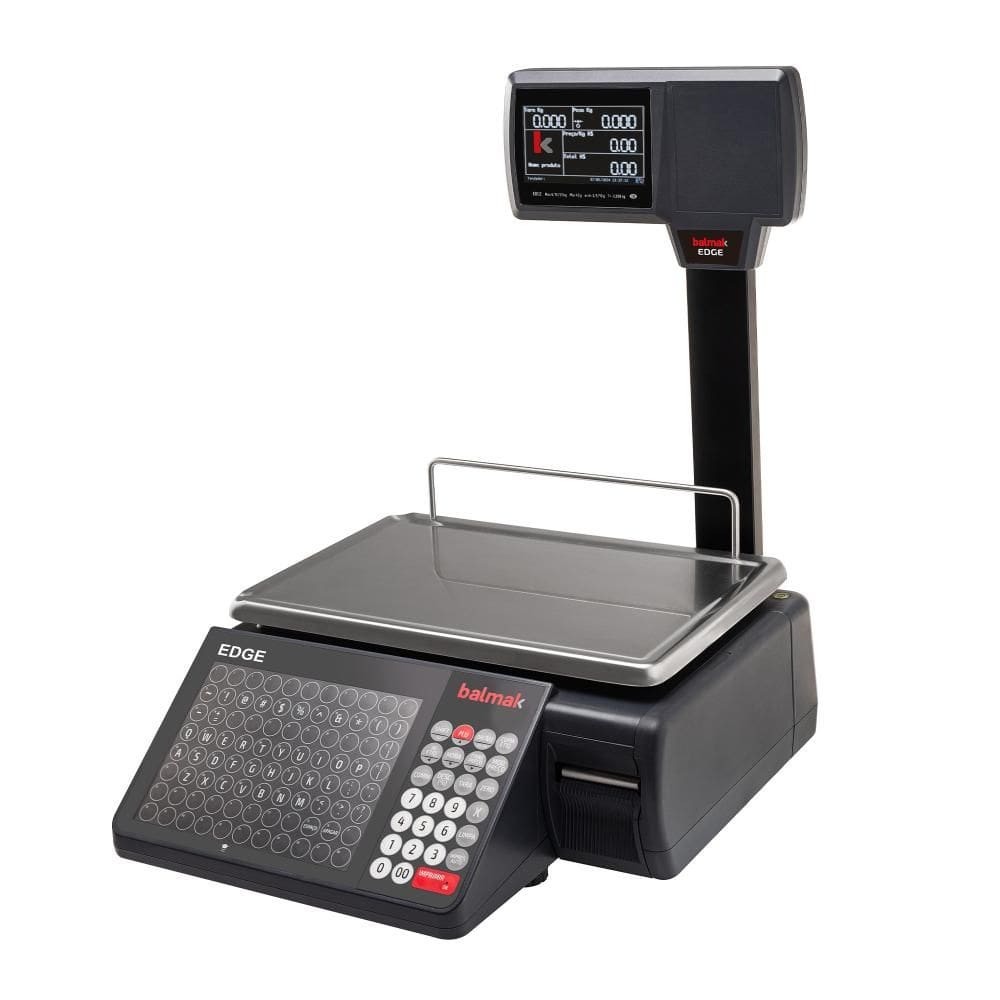 Balança Digital Comercial Balmak Edge 33kg com Impressor Integrado e Wi-fi Bivolt EDGE33TW
