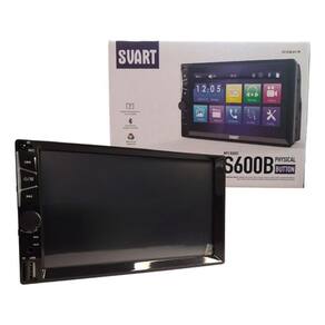 Central Multimídia Automotiva S600b Touch Screen Alta Resolução Full Hd Svart