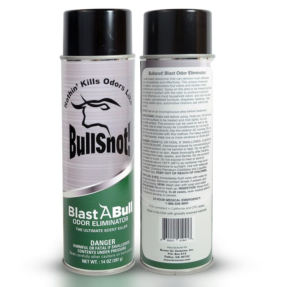 Eliminador de odor BullsNot Blast para carros e casas Smell Neutrali