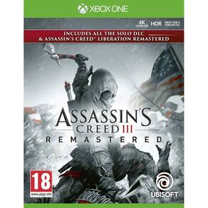 Videogame Ubisoft Assassin`s Creed III Remasterizado para Xbox One