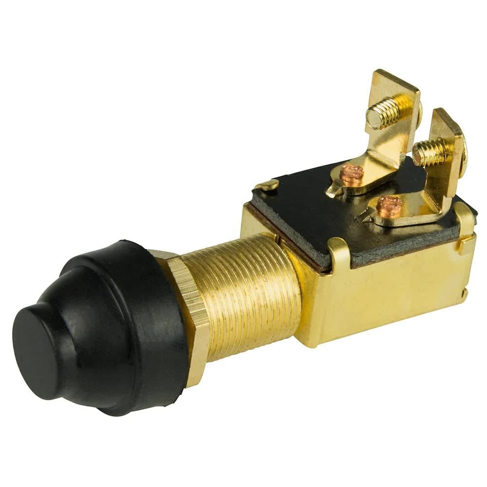 Interruptor com botão de pressão BEP 2 Posição SPST Off/ (On) 6-36V DC 10A