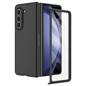 Capa Ruky para Samsung Galaxy Z Fold 5 com protetor de tela preta