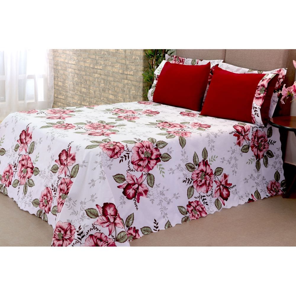 Colcha Bel Queen 03 Pçs Amapola