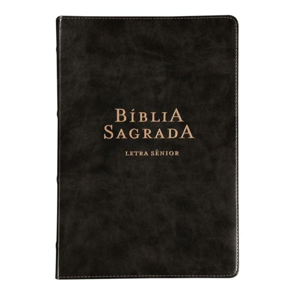 Bíblia Nvi, Letra Sênior, Couro-Soft Preto, Leitura Perfeita