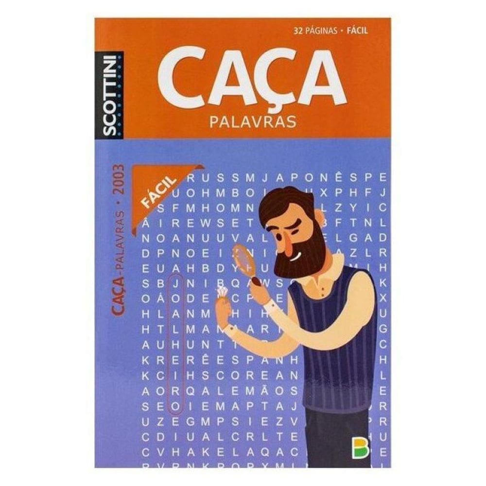 Scottini Caça-Palavras (32P) N.2003 (Fácil)