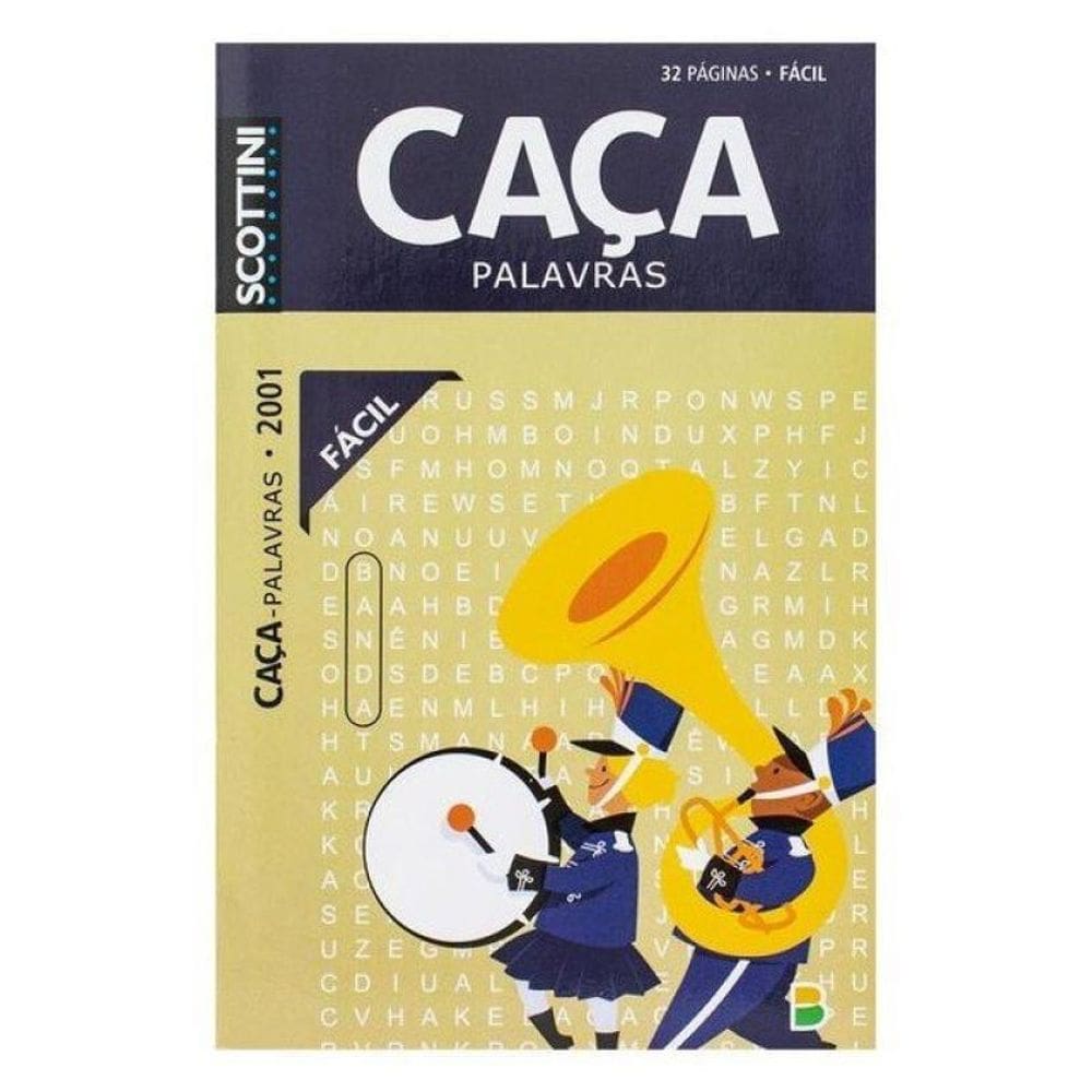 Scottini Caça-Palavras (32P) N.2001 (Fácil)