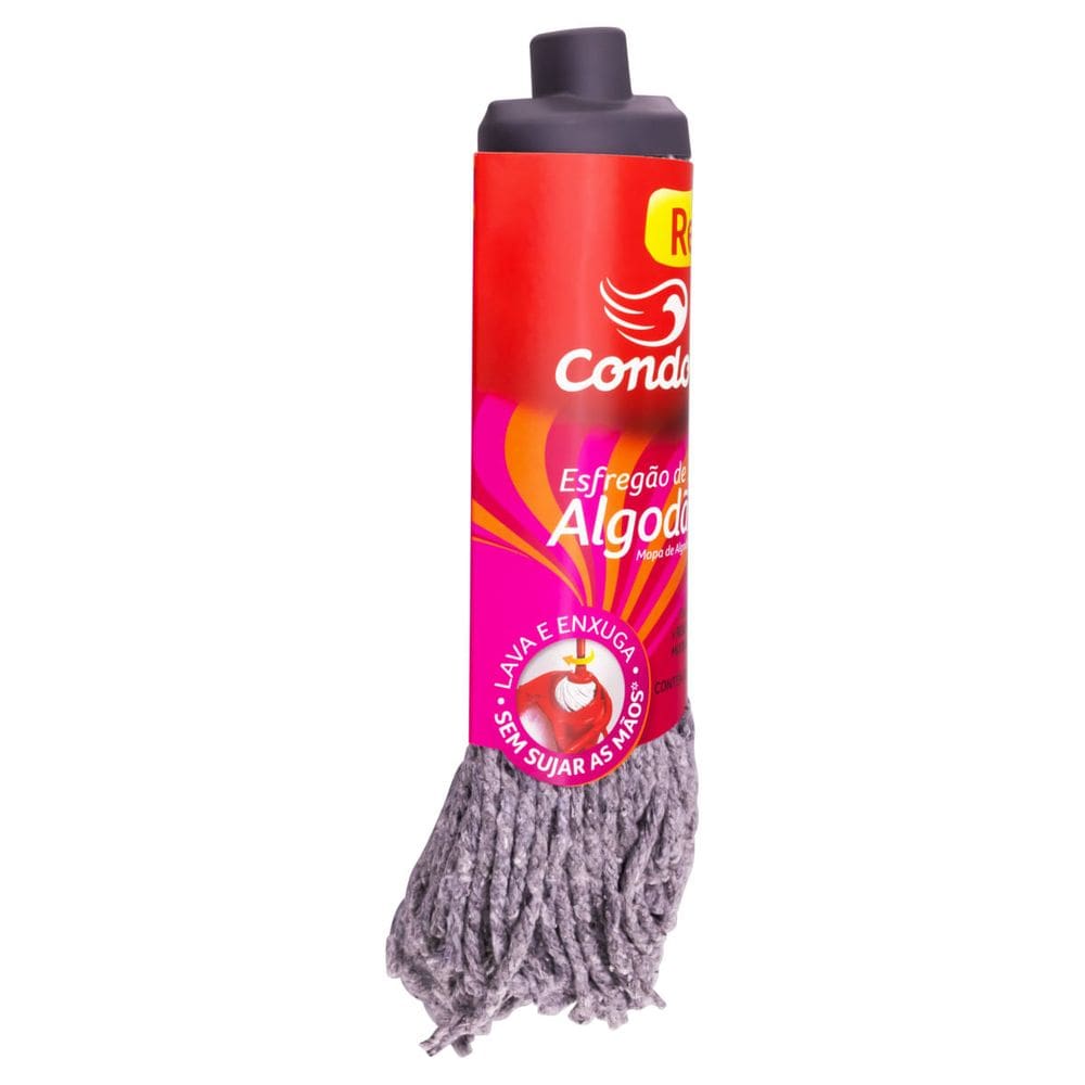Refil Para Mop Lava E Seca Esfregão Condor