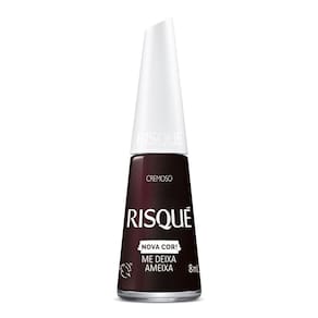 Esmalte Risqué Nova Cor Cremoso Cor Me Deixa Ameixa 8ml