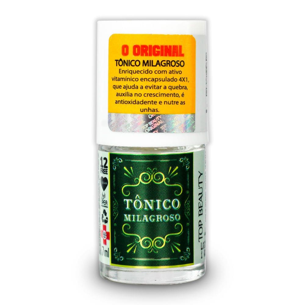 Esmalte Top Beauty Tônico Milagroso 7ml