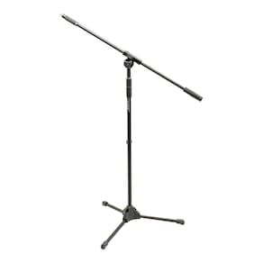 Suporte Para Microfone Profissional Girafa Smfull Preto