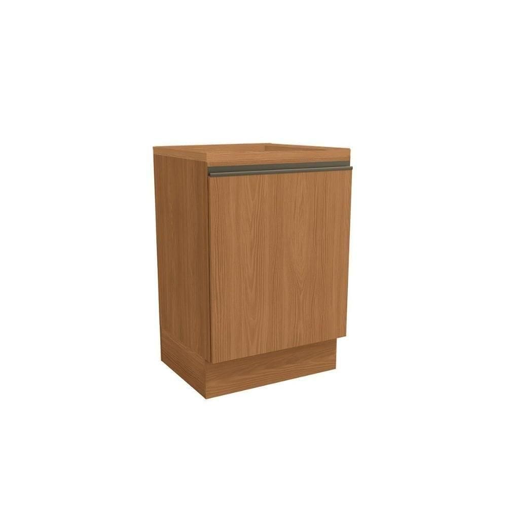Cozinha Modulada Completa Maxxi 2 Peças 1balcão + 1 Complemento C2p40 Canela