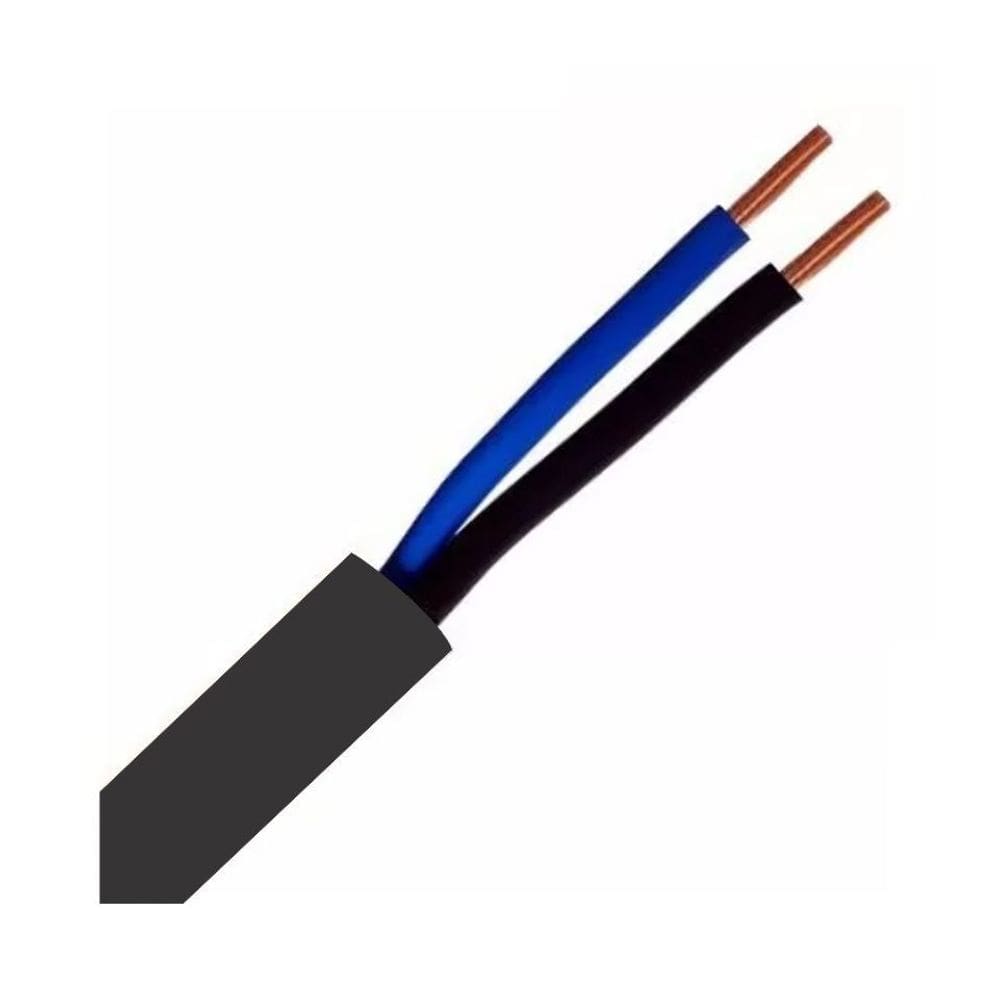 Cabo Flexível PP 2x0,50mm 6,0 Metros Para Lustre e Pendente MD-6006/6