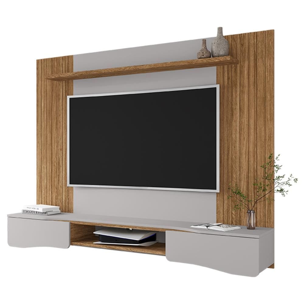 Painel Suspenso Buzios Sala TV até 60 Polegadas com 2 Portas