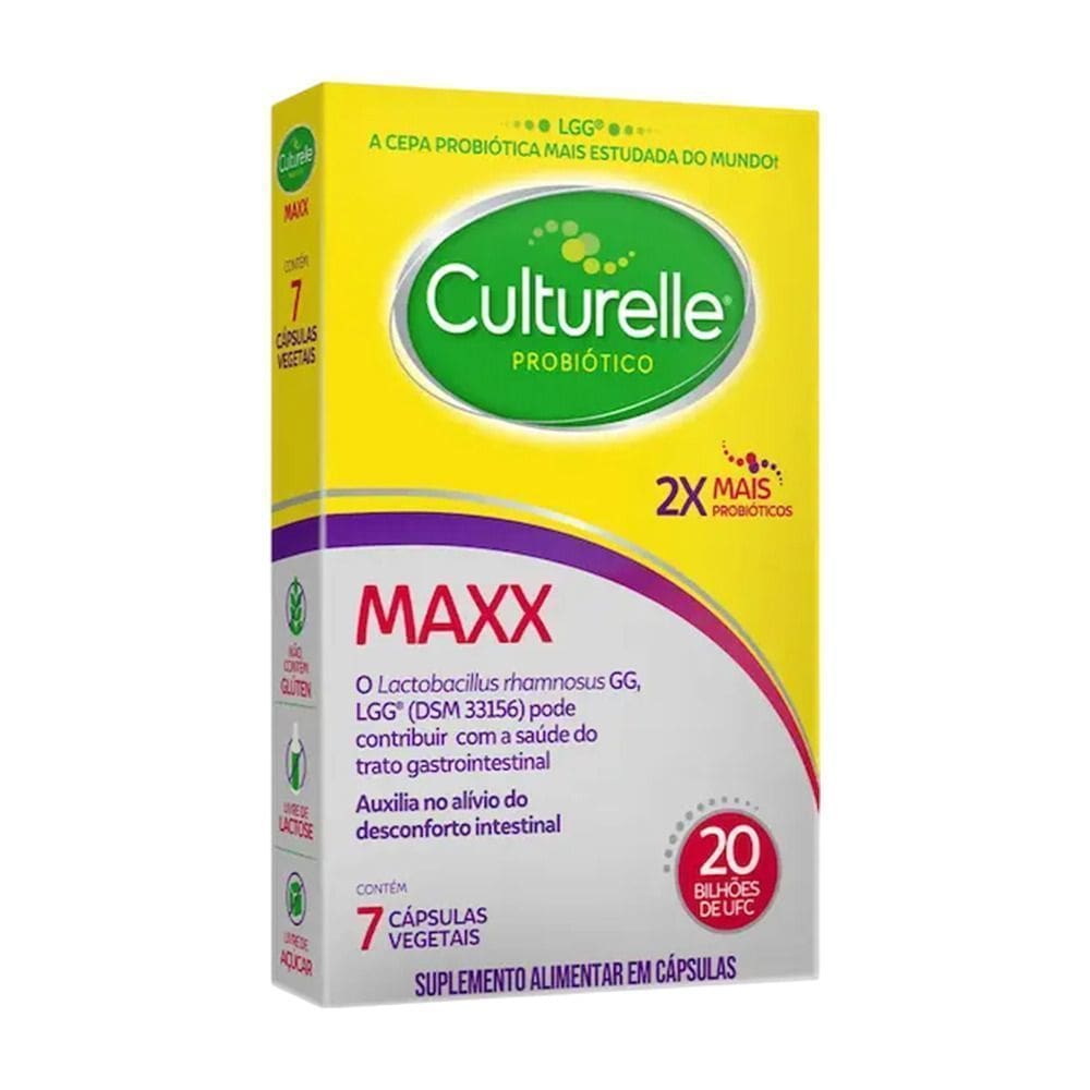 Culturelle Maxx Probiótico 7 Cápsulas