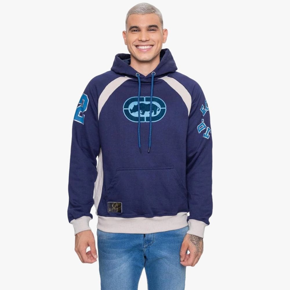Blusa Moletom Ecko Masculina Raglan