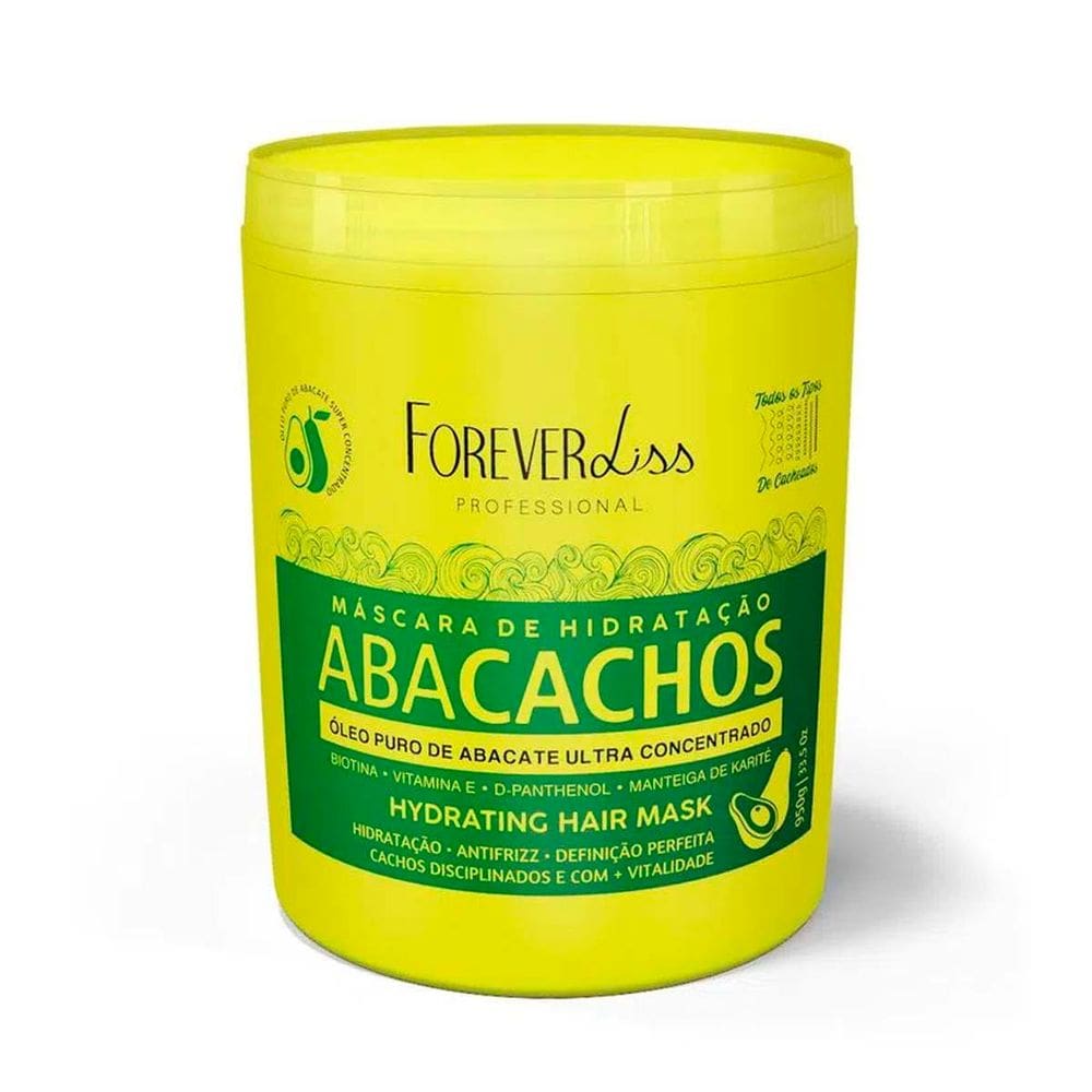 Máscara para Cacheadas Abacachos 950g Forever Liss