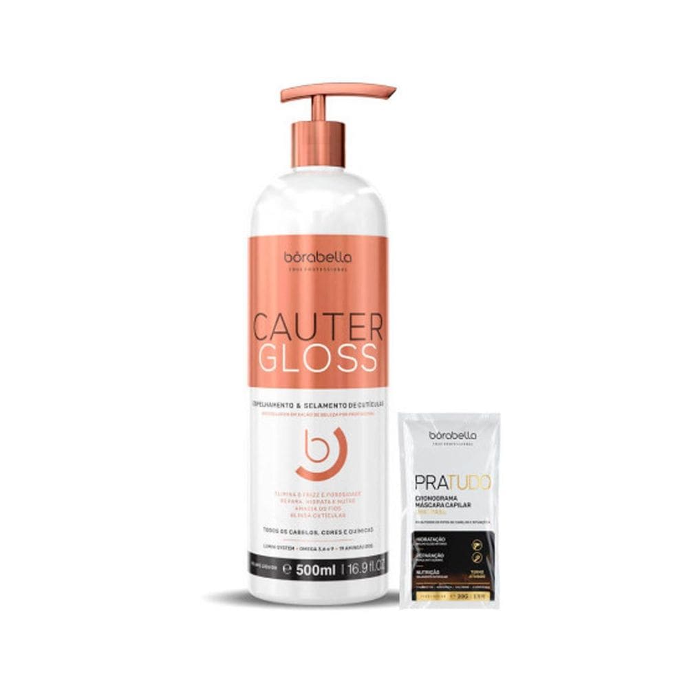 Borabella Cauter Gloss Espelhamento e Blindagem Cuticular