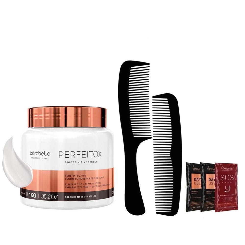 Perfeitox Alinhamento E Nutrição 12 Oils Borabella 1Kg