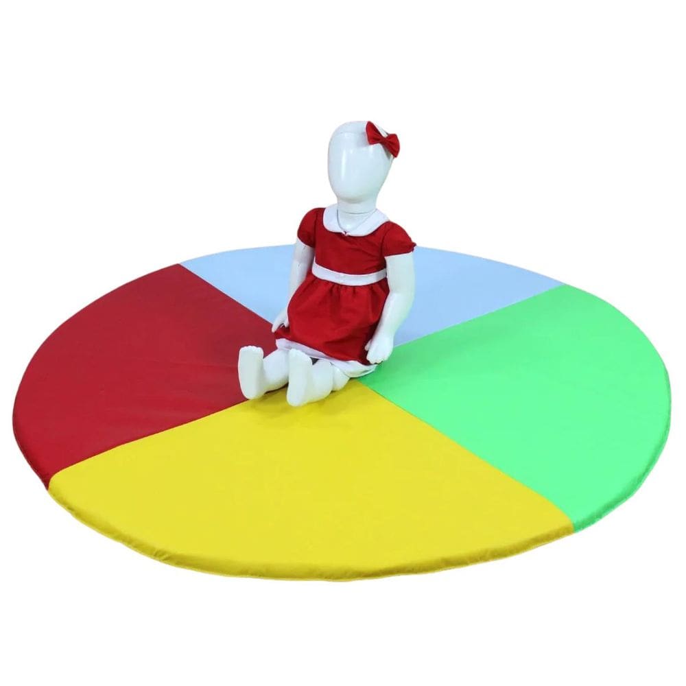 Tapete do Movimento Infantil Colorido | 1m40 Diâmetro x 3cm