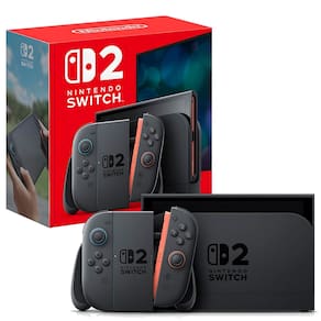 Console Nintendo Switch 2 - 256GB Armazenamento, Tela LCD 7,9" 1080p HDR, Som 3D Espacial, Portátil/TV - Preto