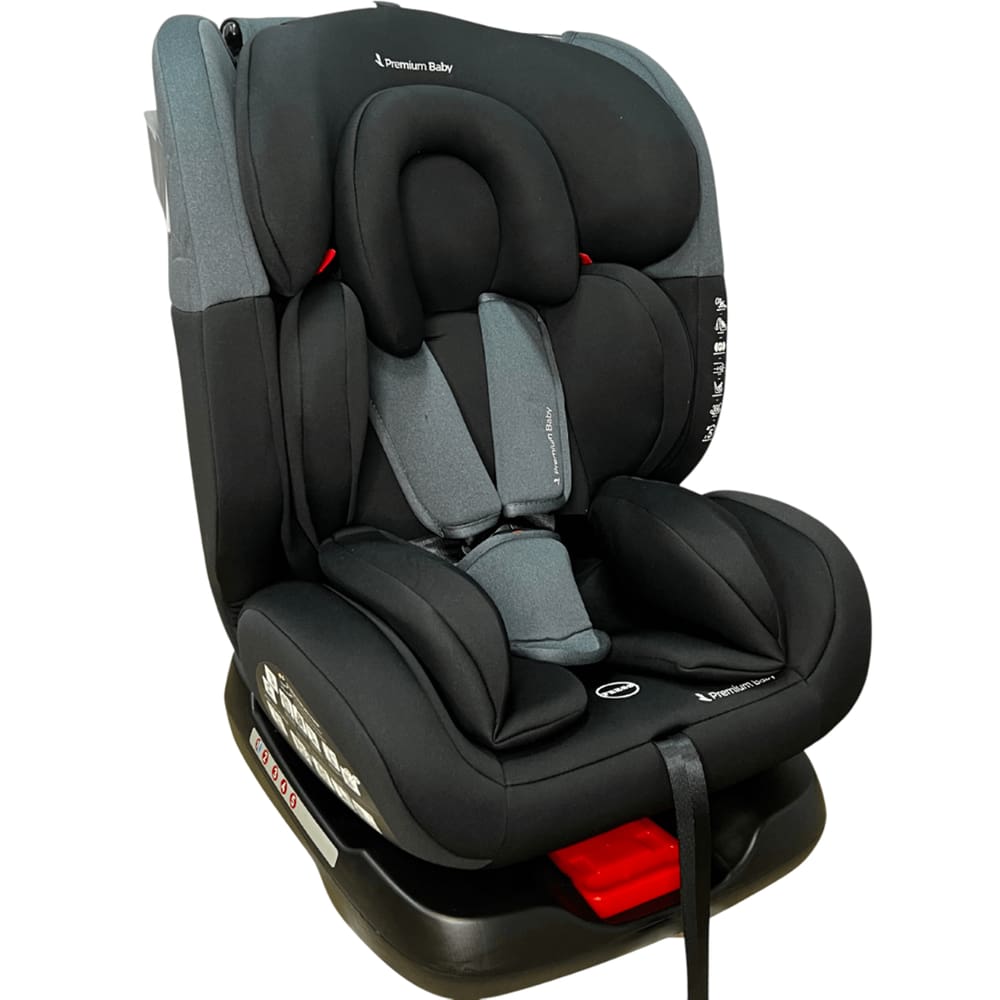 Cadeira para Carro Premium Baby Prime 360°  Isofix Black Preto