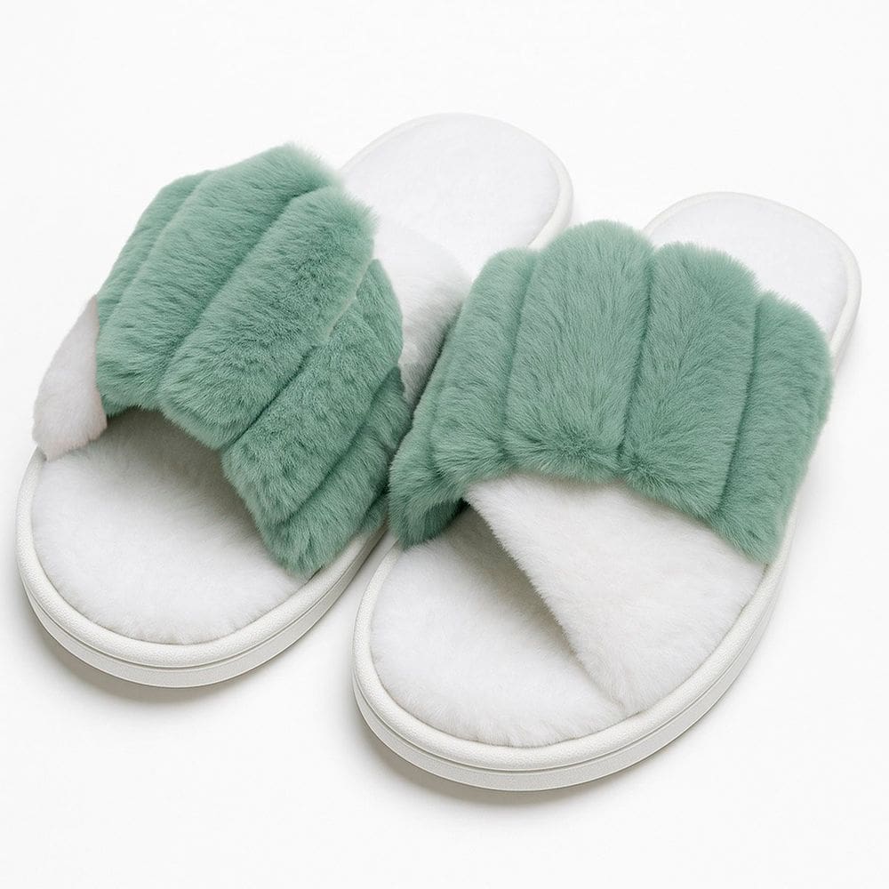 Pantufas Chinelos Sapatos De Inverno Pelúcia Aconchegantes