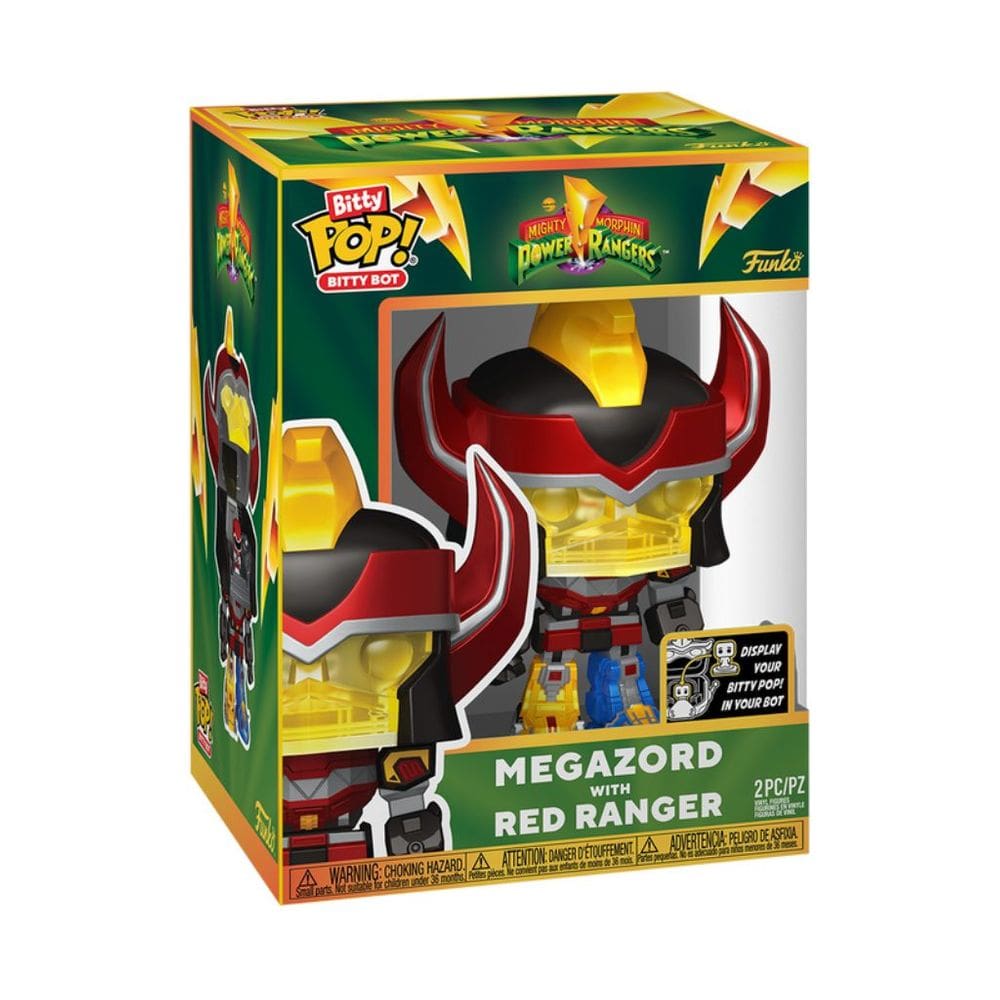 Funko Bitty Pop Power Rangers Megazord Red Ranger