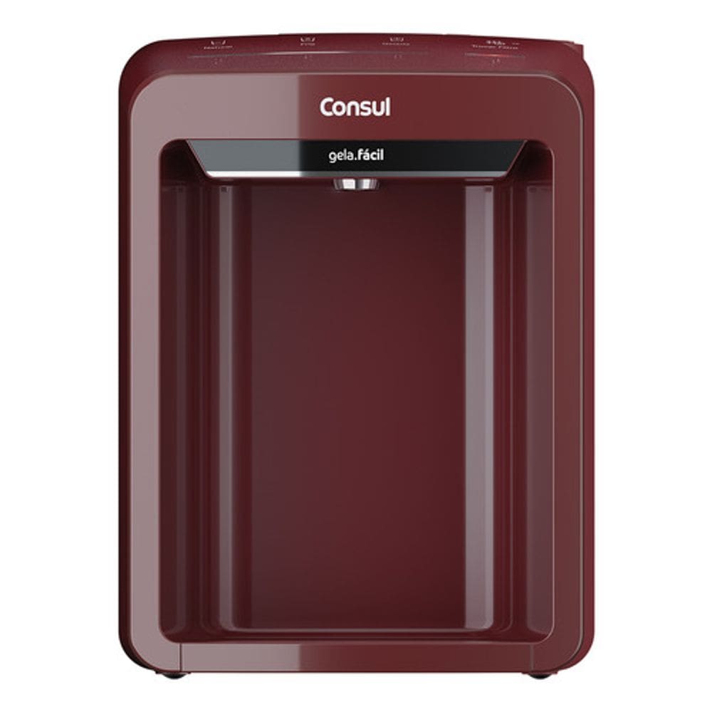 Purificador De Agua Gelada Touch Vermelho Bivolt - Consul