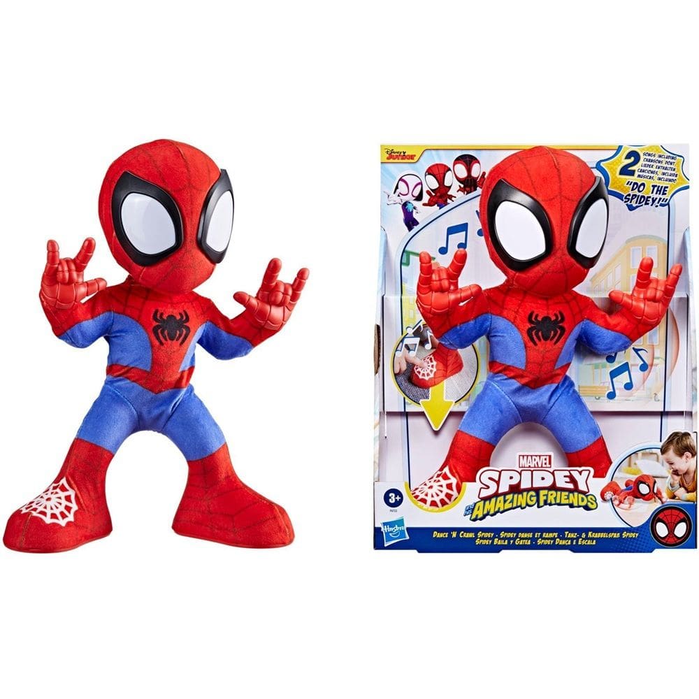 Figura Spidey Amazing Friends Dance N Crawl Spidey - Hasbro