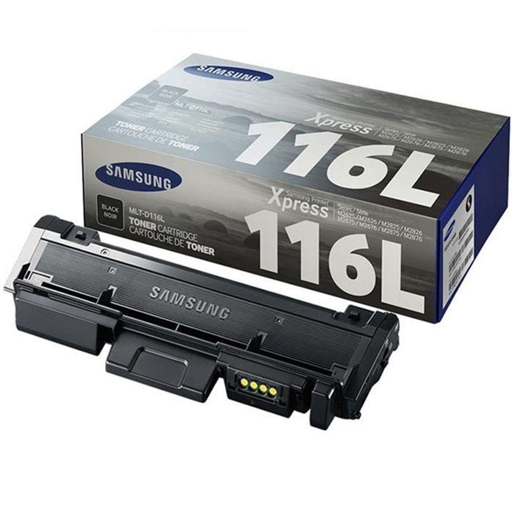 Cartucho De Toner Mlt-d116l autêntico Samsung D116 116l Sl-m2885fw Sl-m2835dw Sl-m2825nd Sl-m2875fd 3k
