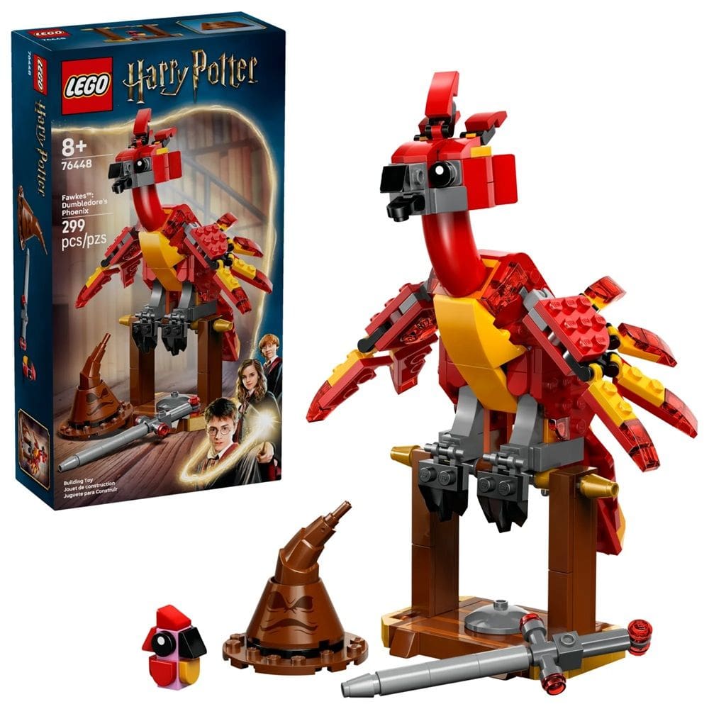 Harry Potter Fawkes A Fênix de Dumbledore - 76448