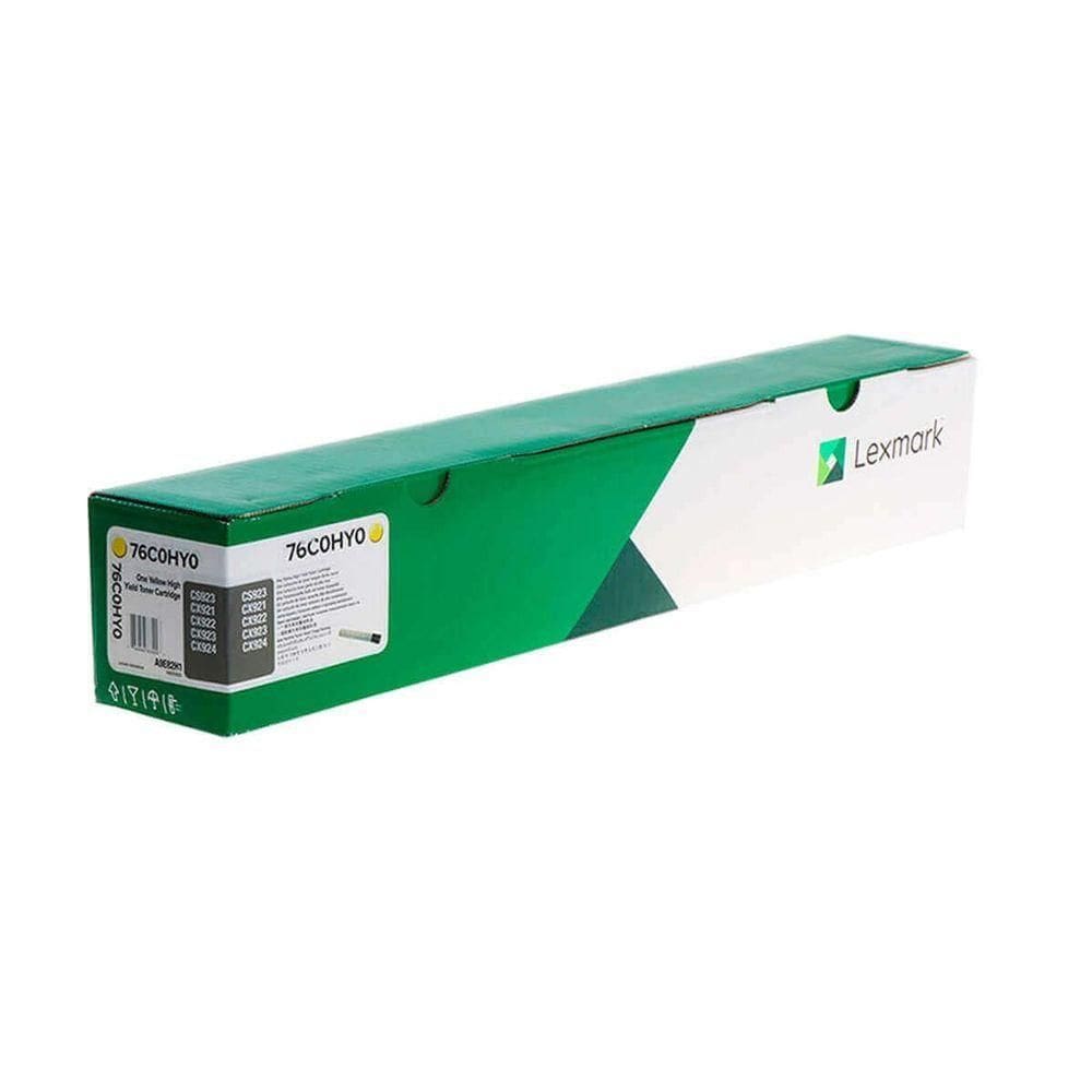Toner Lexmark 76c0hy0 Amarelo | Cx921de Cx922de Cx923dxe Cx923dte Cx924dxe Cx924dte | autêntico
