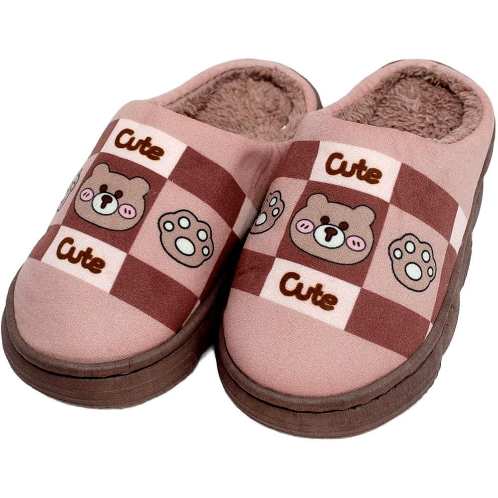 Pantufas Infantil Animais Chinelo De Inverno Sapato Pelúcia
