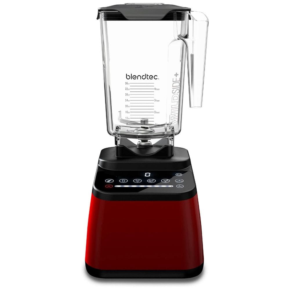 Liquidificador Blendtec Designer Series autêntico com Jarra WildSide de 2,7 Litros - Vermelho