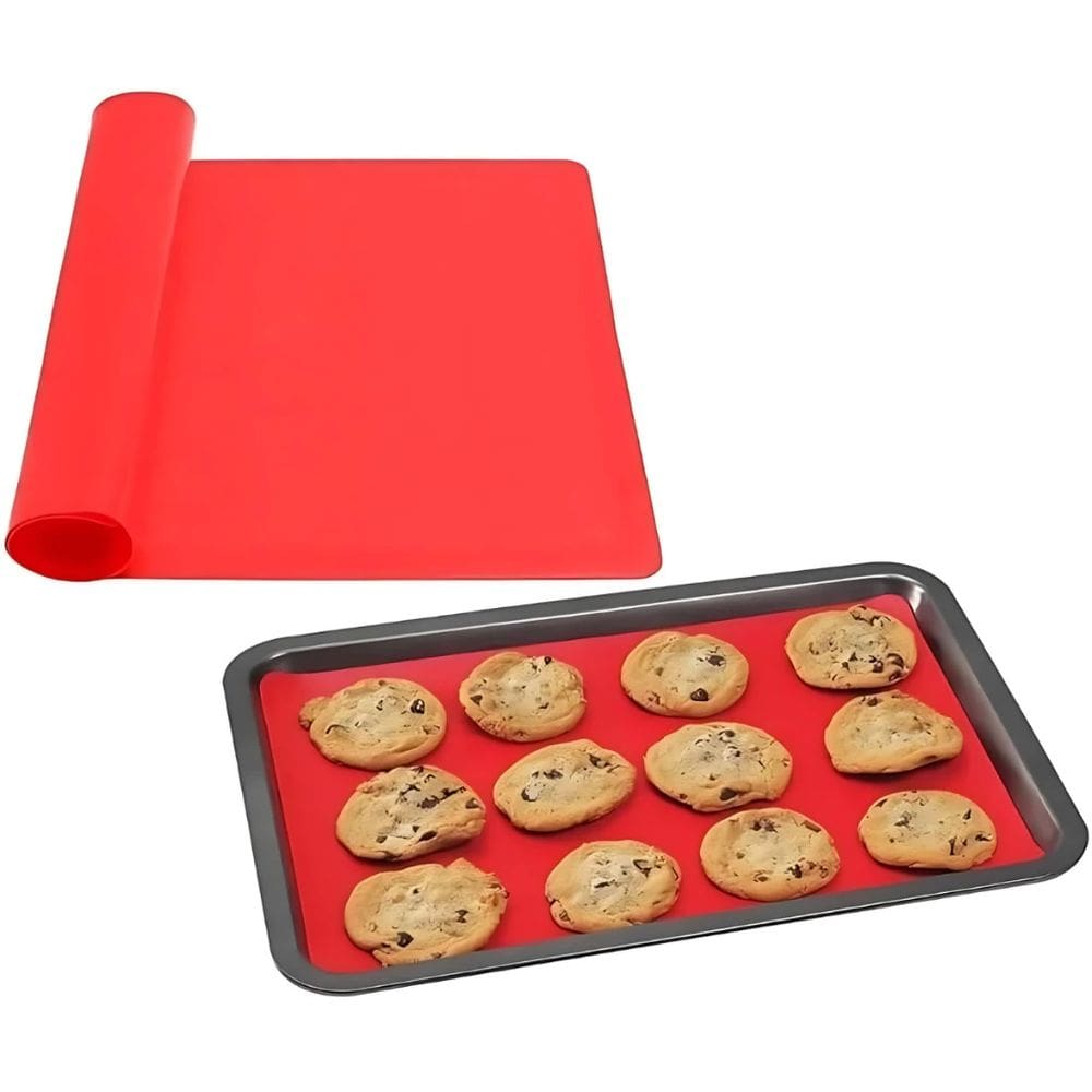 Tapete Culinário Antiaderente de Silicone para Forno e Air Fryer