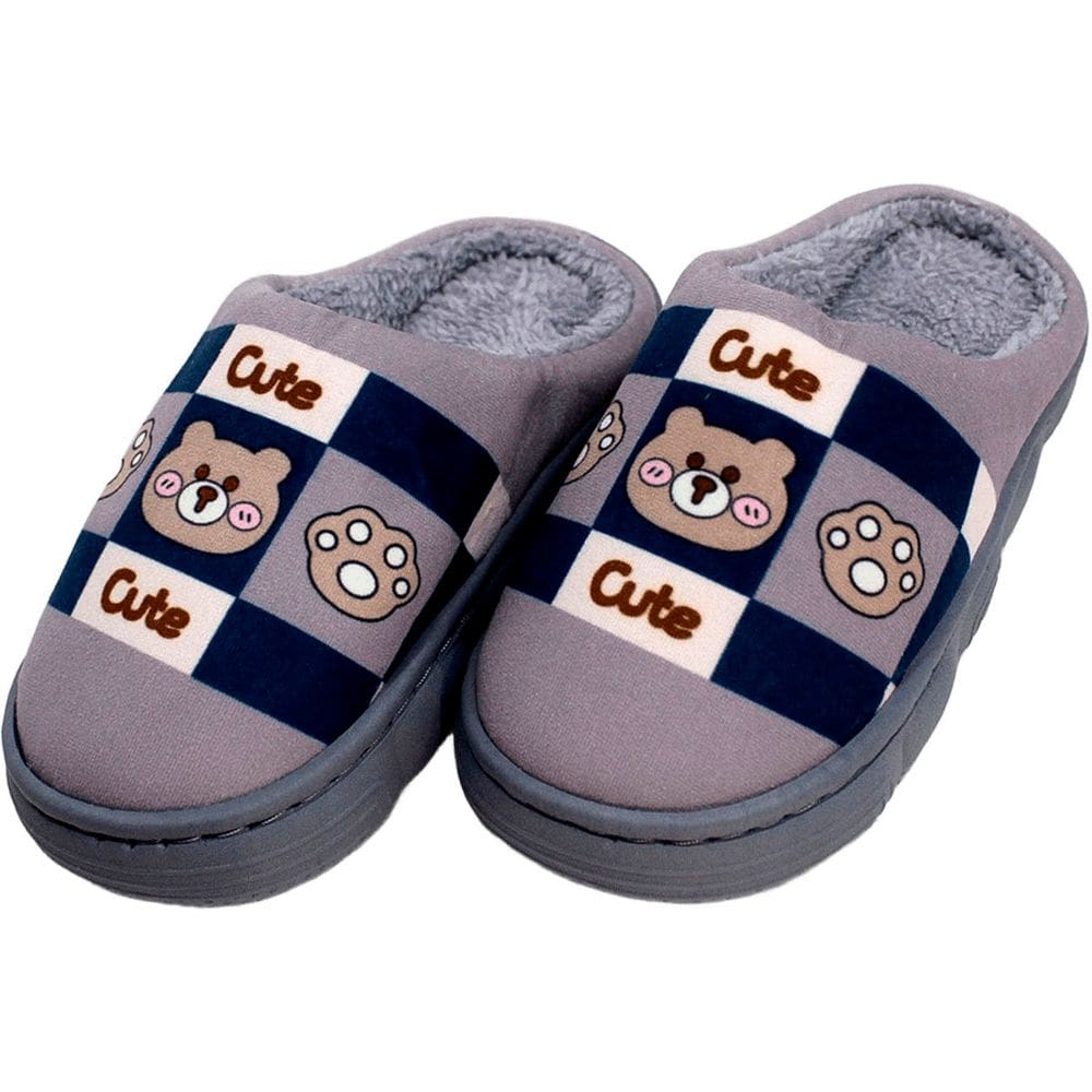 Pantufas Infantil Animais Chinelo De Inverno Sapato Pelúcia
