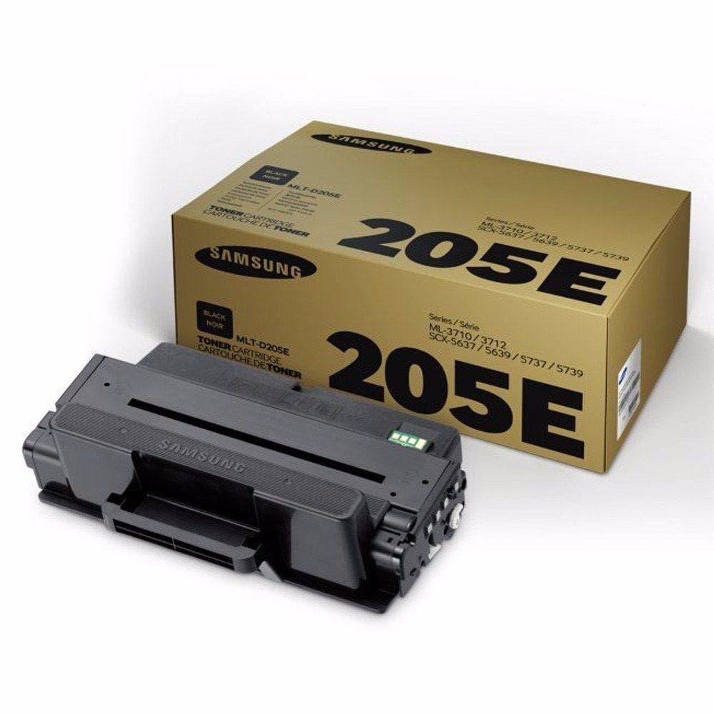 Toner autêntico Samsung 205e Preto Mlt-d205 Mlt-d205e 10k Pag. D205