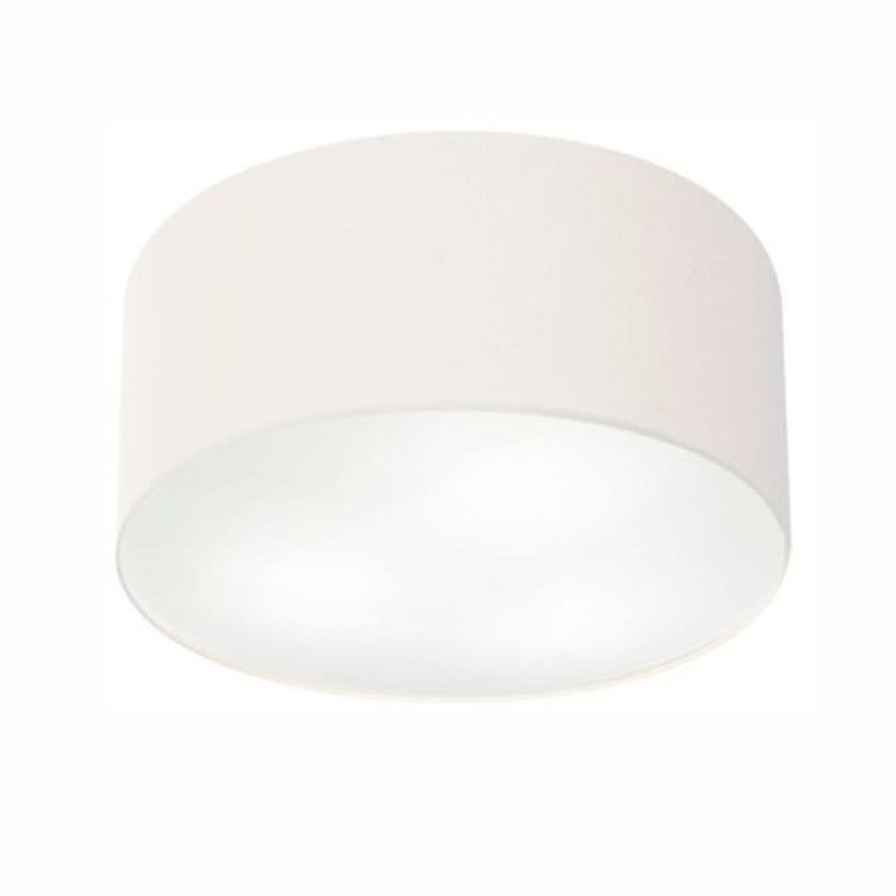 Plafon Cilíndrico Vivare Md-3048 Cúpula em Tecido 50x21cm - Bivolt