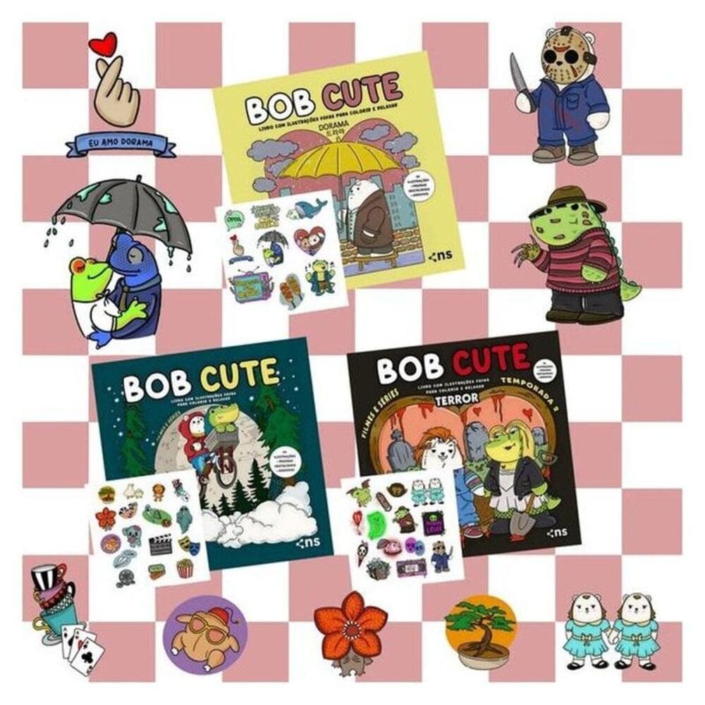 Kit Bob Cute - Filmes E Séries, Terror E Dorama