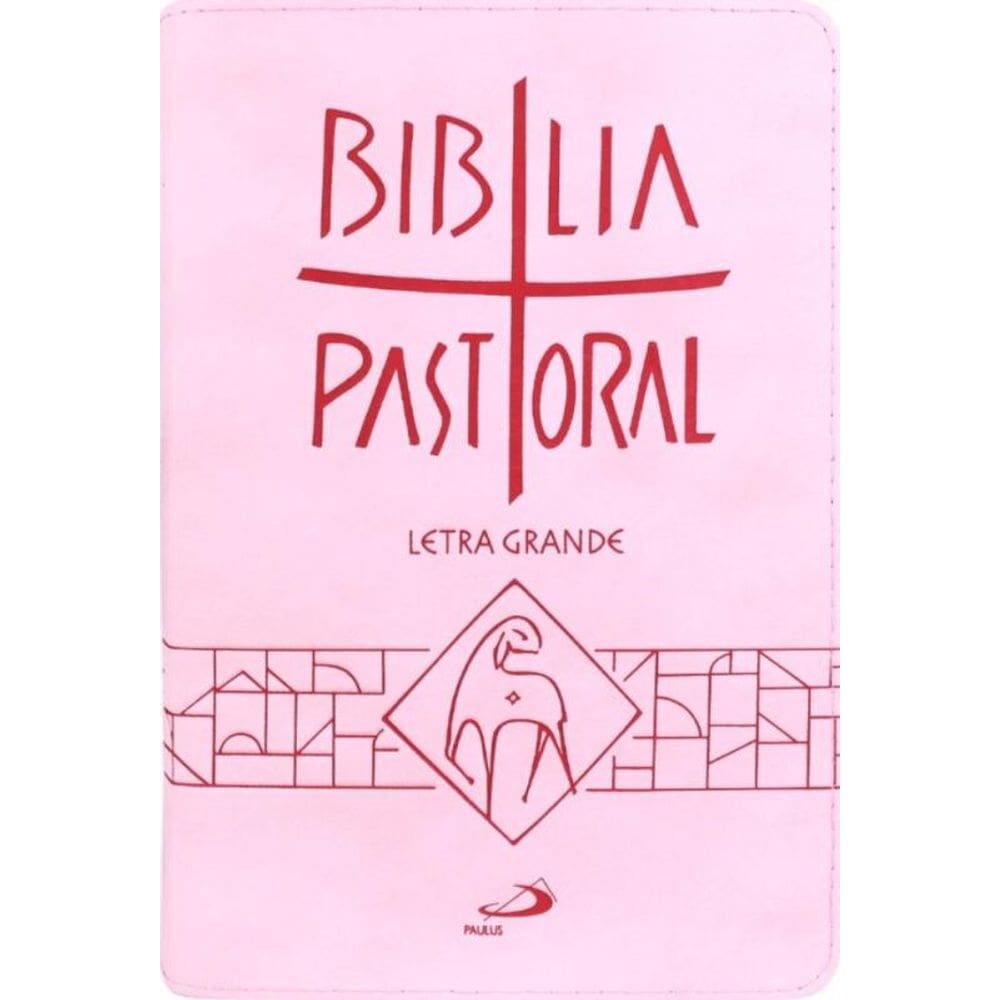 Bíblia Pastoral - Zíper - Rosa